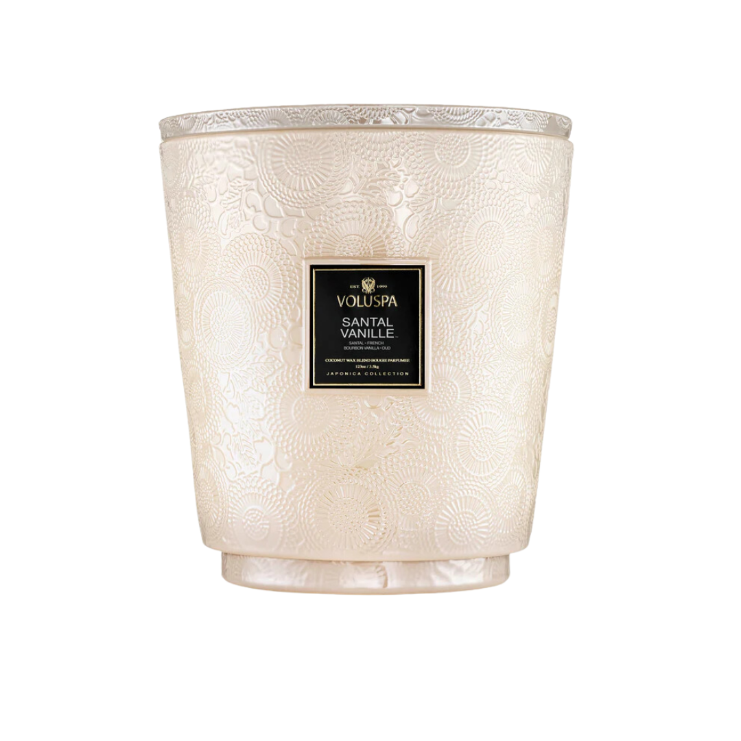 Voluspa Santal Vanille 5 Wick Candle