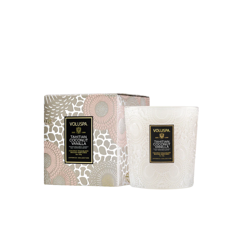 Voluspa Tahitian Coconut Vanilla Classic Candle