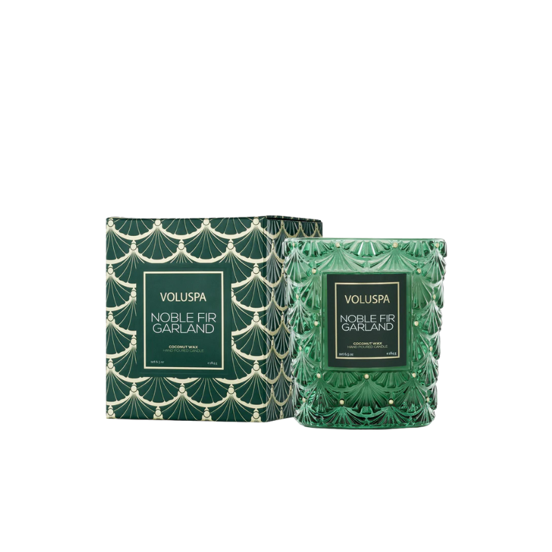 Voluspa Noble Fir Garland Classic Candle