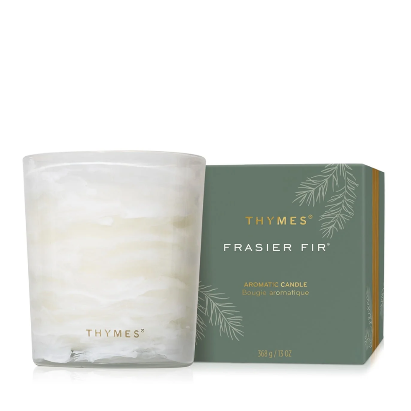 Frasier Fir Large Tidings Boxed Candle
