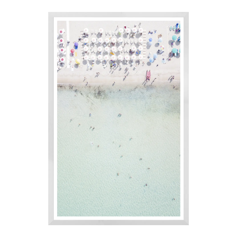 Pastel View Beach #2 Wall Art