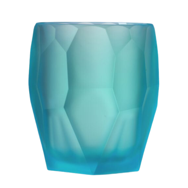 MarioLuca Giusti Turquoise Antartica Acrylic Bottle Holder