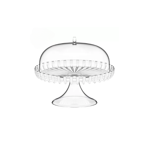 Guzzini Dolcevita Mother of Pearl Cake Stand With Dome