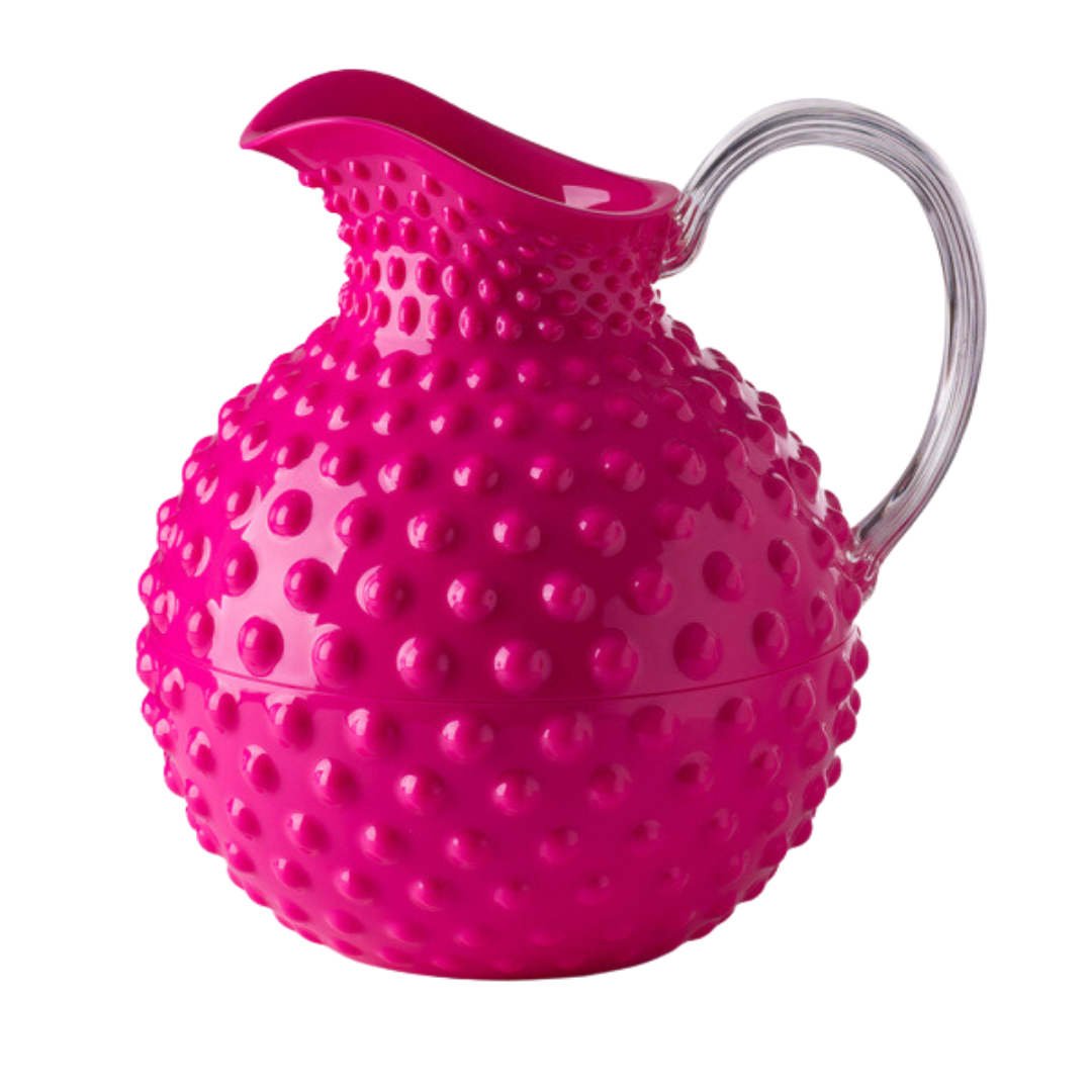 MarioLuca Giusti Acrylic Sister Rosetta Fuschia Pitcher