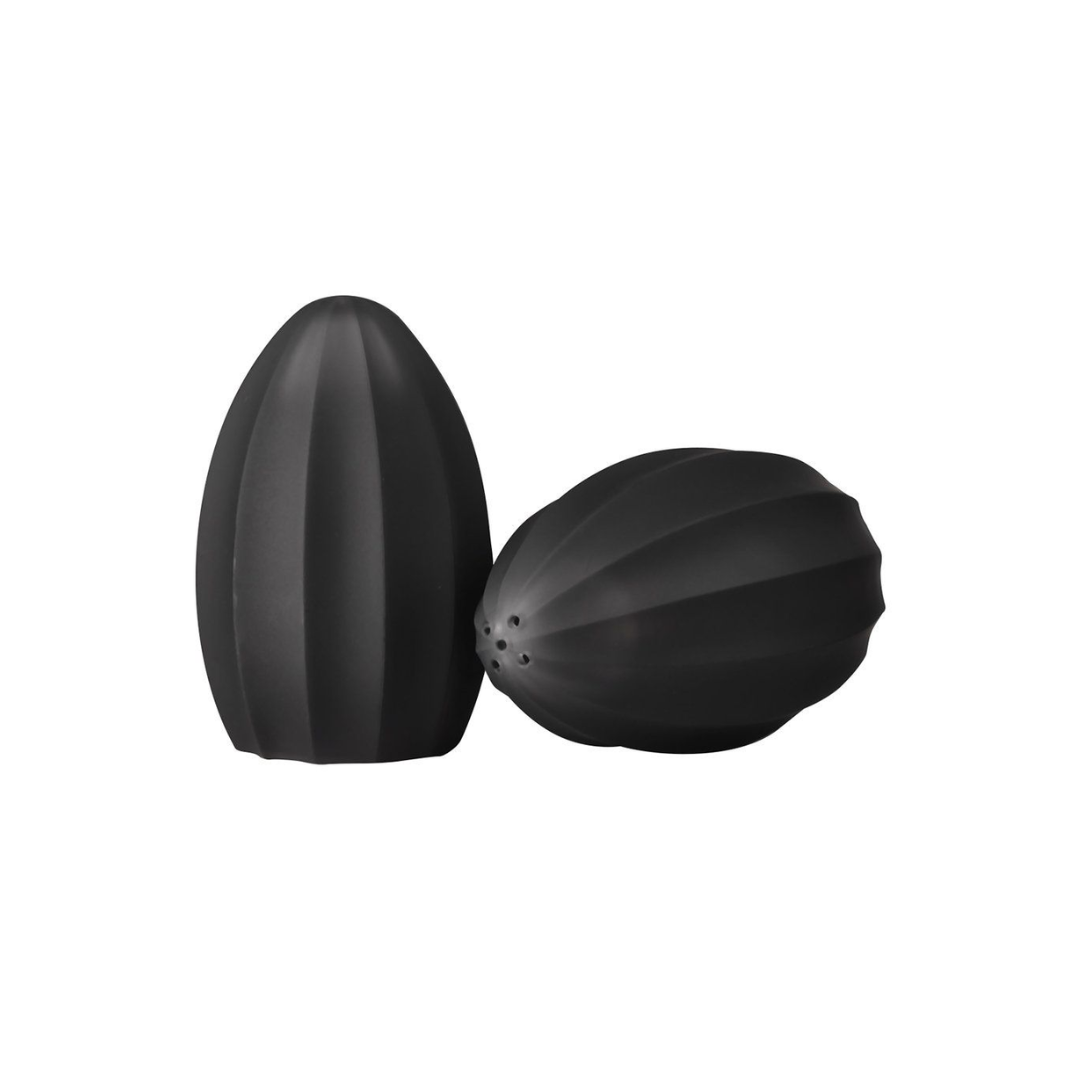 MarioLuca Giusti Acrylic Bonnie &amp; Clyde Black Shakers