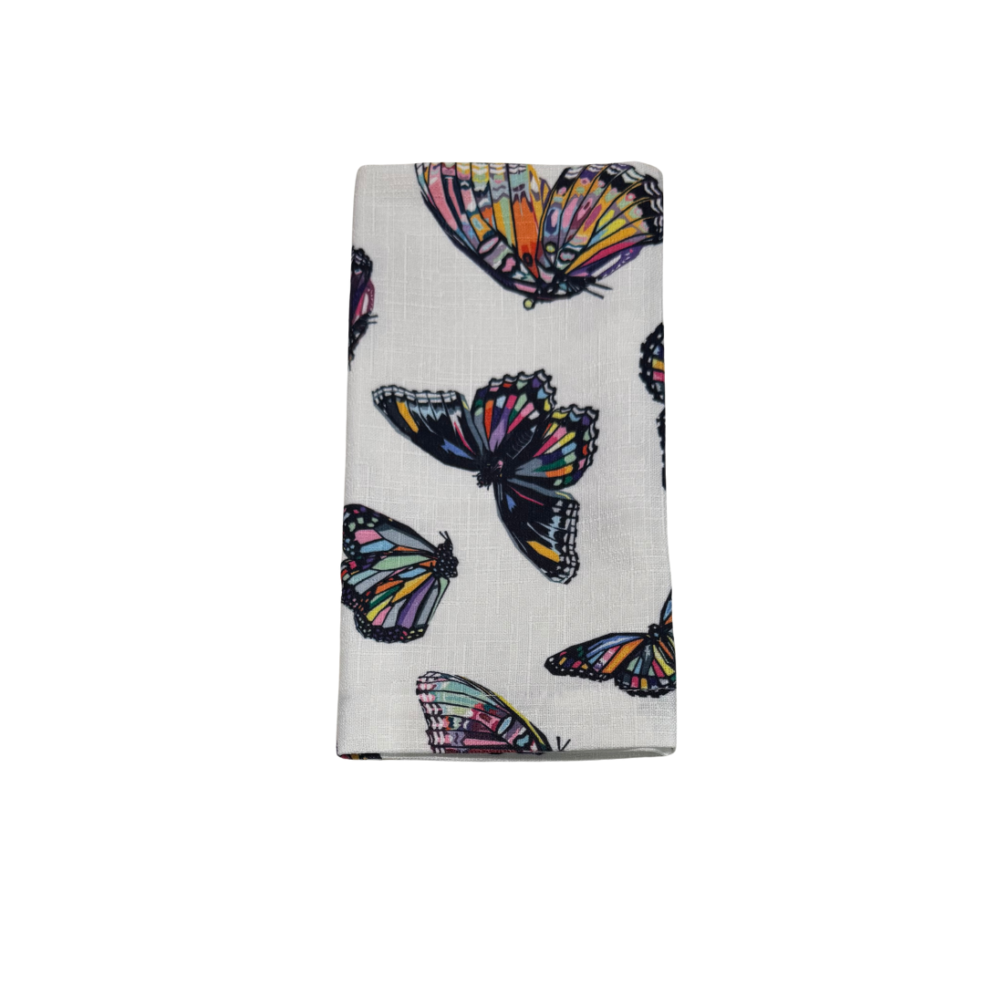 Elizabeth Sutton Butterfly Set of 4 Napkins