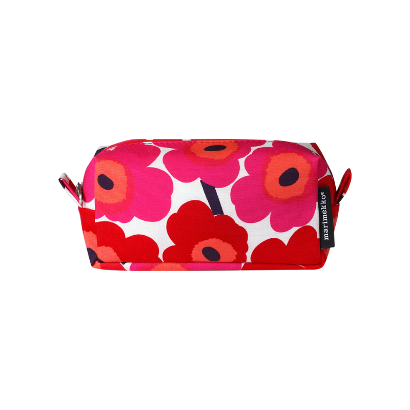 Marimekko Red & White Tiise Unikko Mini Bag
