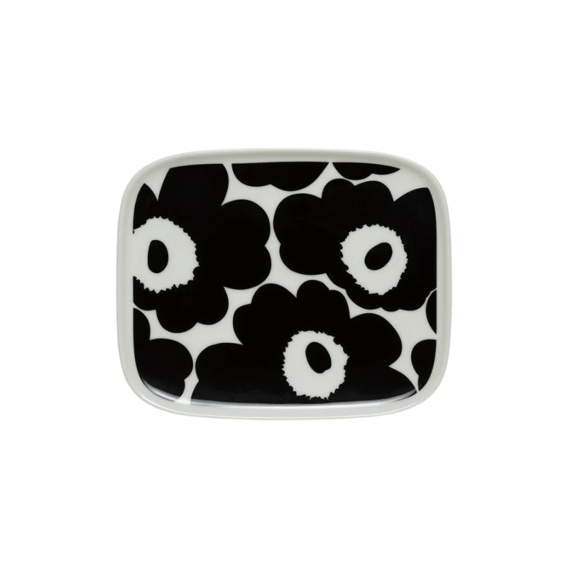 Marimekko Rectangular Oiva Unikko Plate