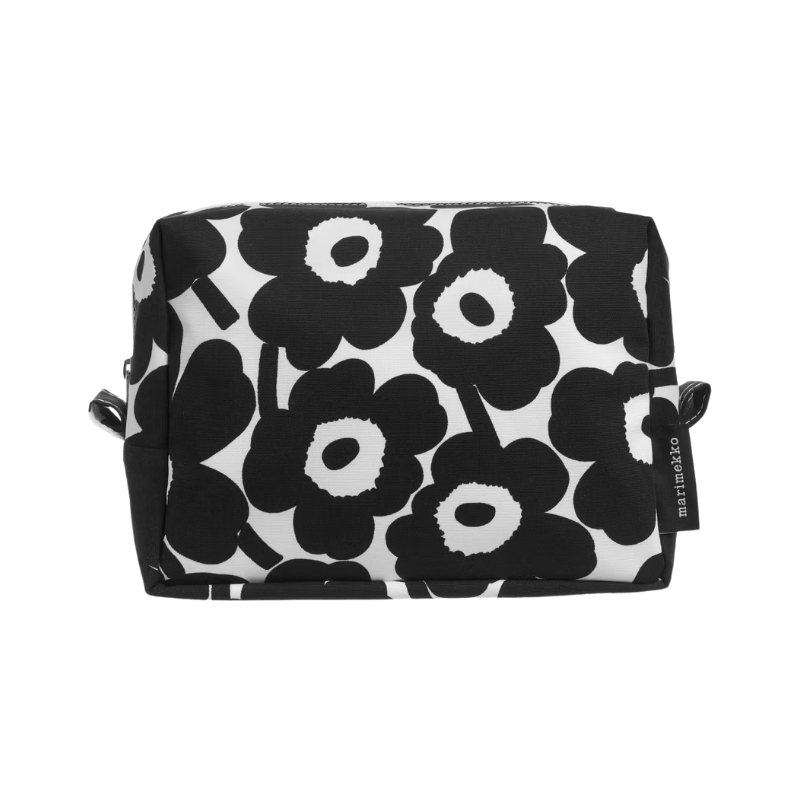 Marimekko Black & White Vilja Unikko Mini Bag