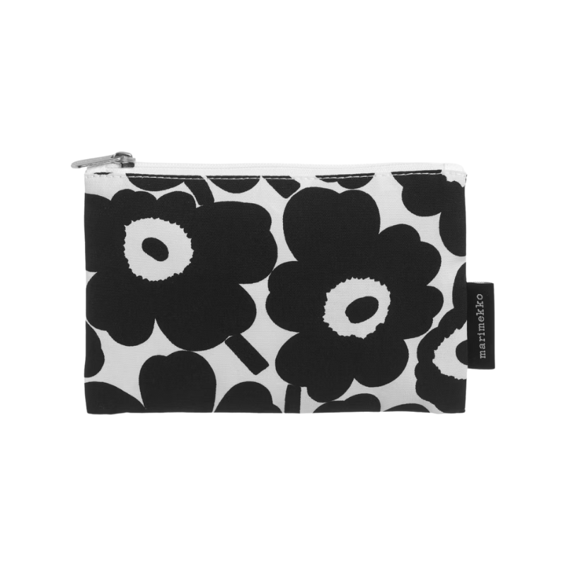 Marimekko Black &amp; White Kaika Unikko Mini Bag