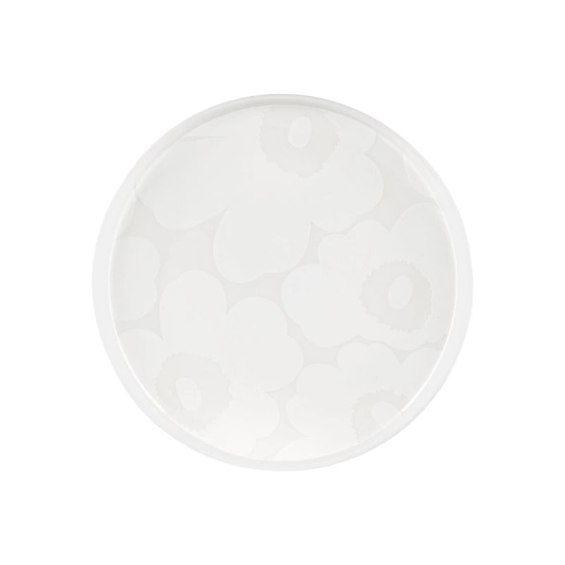 Marimekko Off White Oiva Unikko Salad Plate