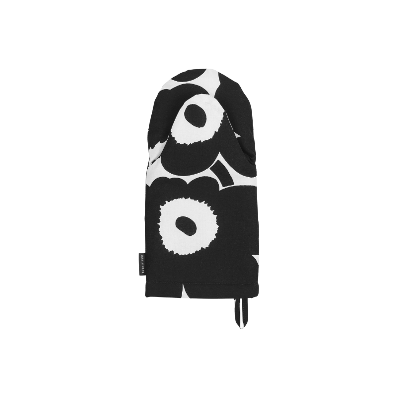 Marimekko Unikko Black & White Oven Mitt