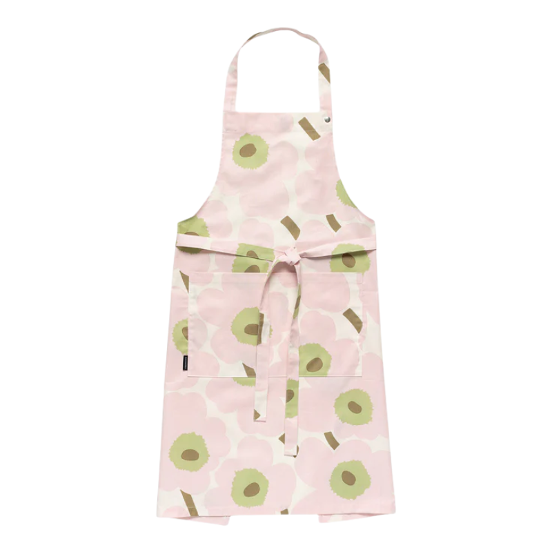 Marimekko Pink Pieni Unikko Apron - Boutique Marie Dumas