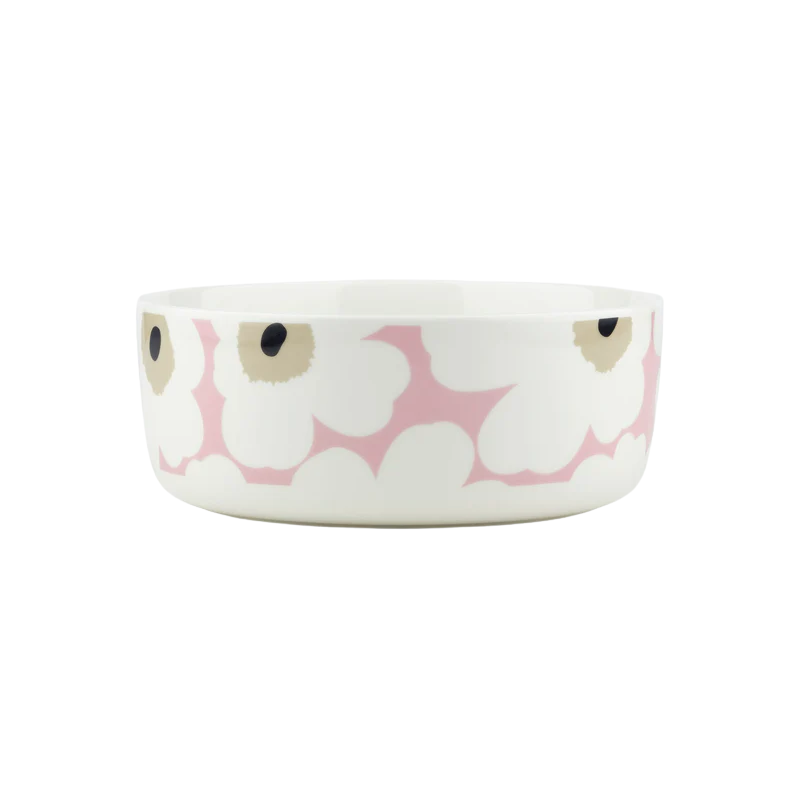 Marimekko Small Pink Oiva Unikko Bowl - Boutique Marie Dumas