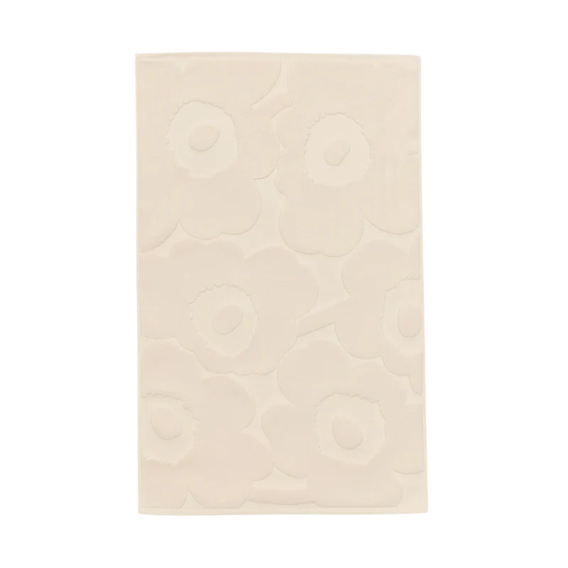 Marimekko Unikko Off White Bath Mat
