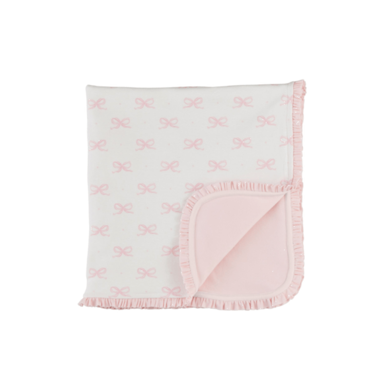 Pink Bows Arrival Blanket