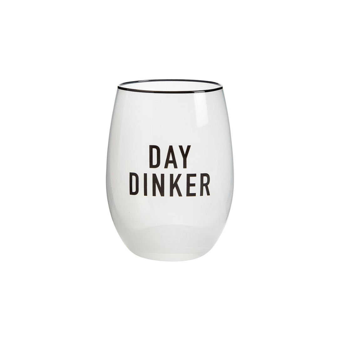 Day Dinker Stemless Wine Glass