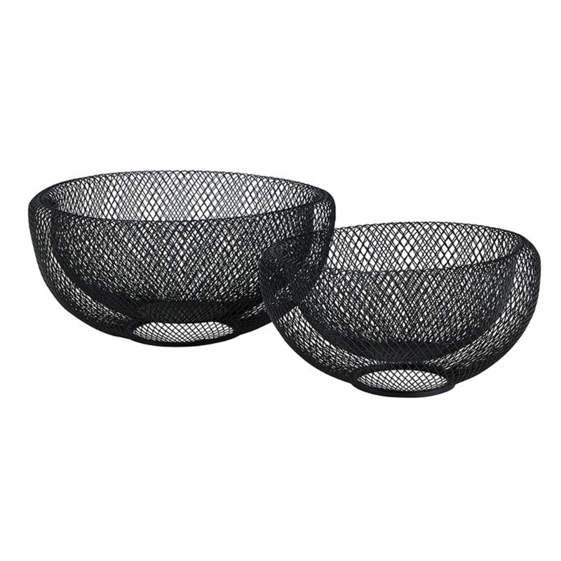 Metal Mesh Bowl Set of 2