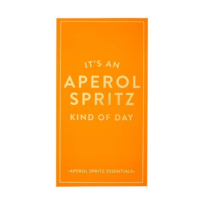 Aperol Spritz Barware Book Box