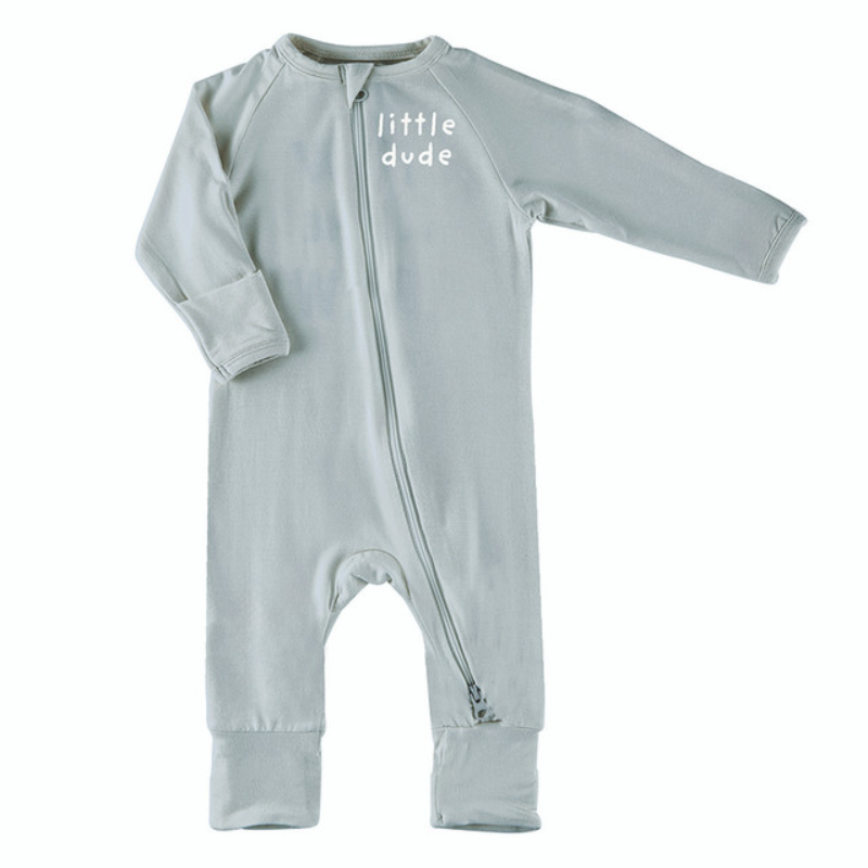 Cozy Little Dude Romper 6-9 Months