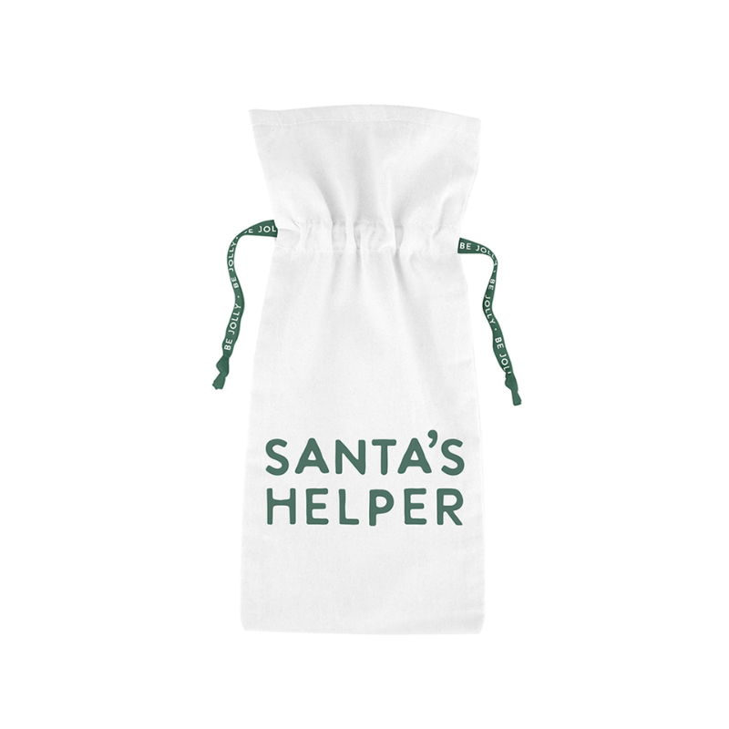 Santa's Helper Wine Bag