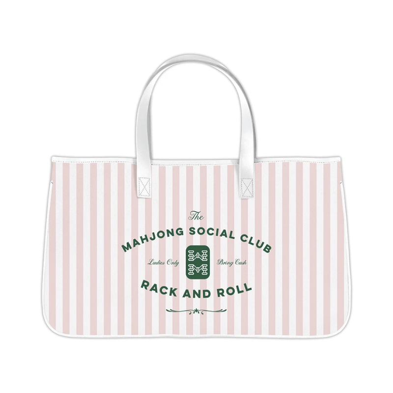 Mahjong Social Club Tote Bag
