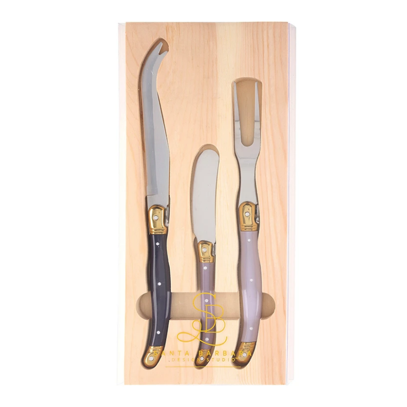 Lilac Cheese Knives Set