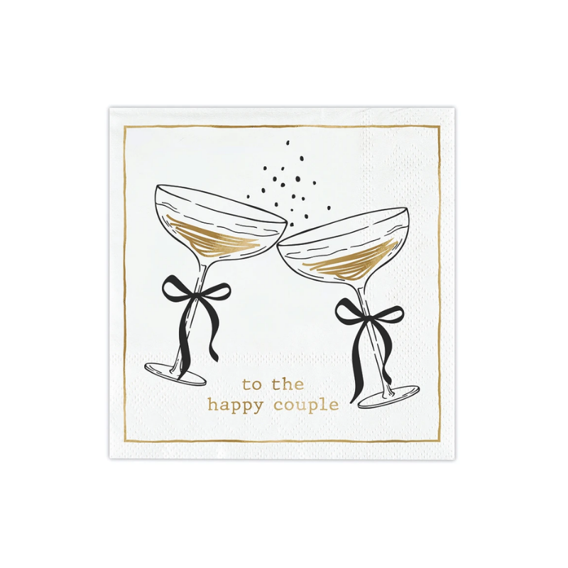 Happy Couple Cocktail Napkins