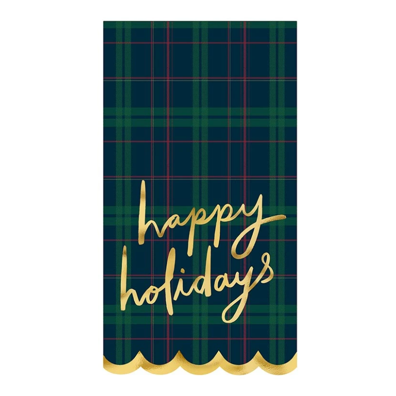 Happy Holidays Guest Napkins