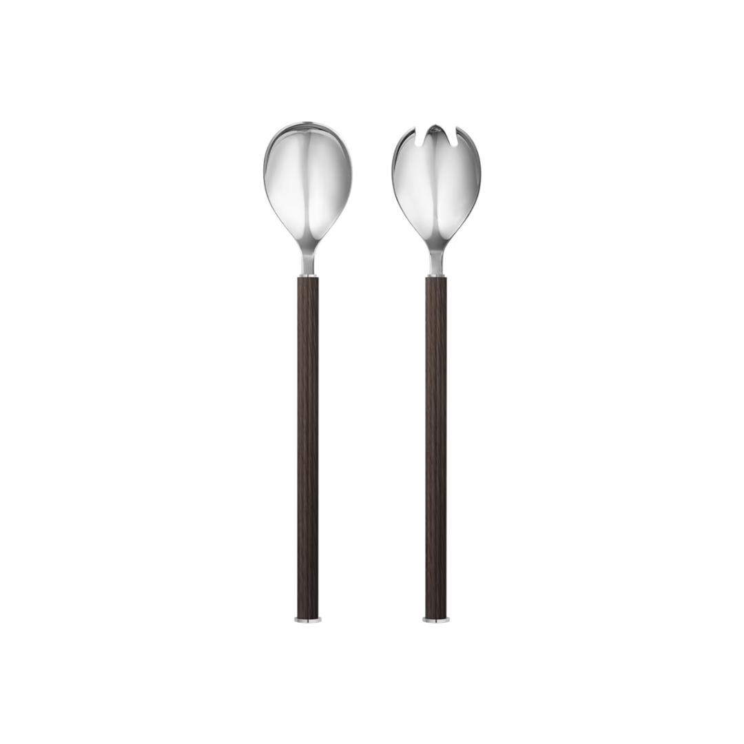 Georg Jensen Bernadotte Oak Salad Servers