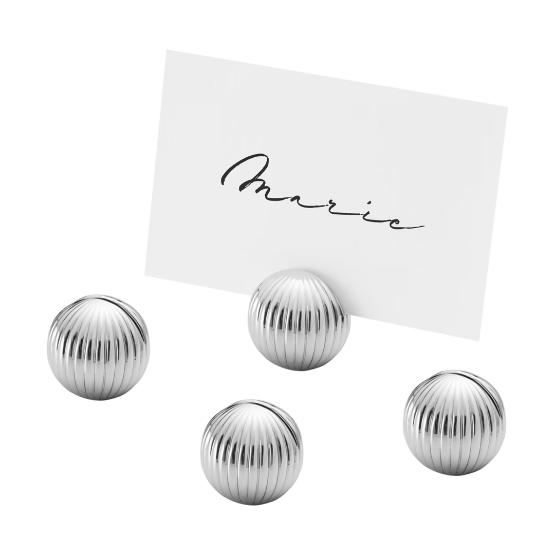 Georg Jensen Bernadotte Set of 4 Card Holders