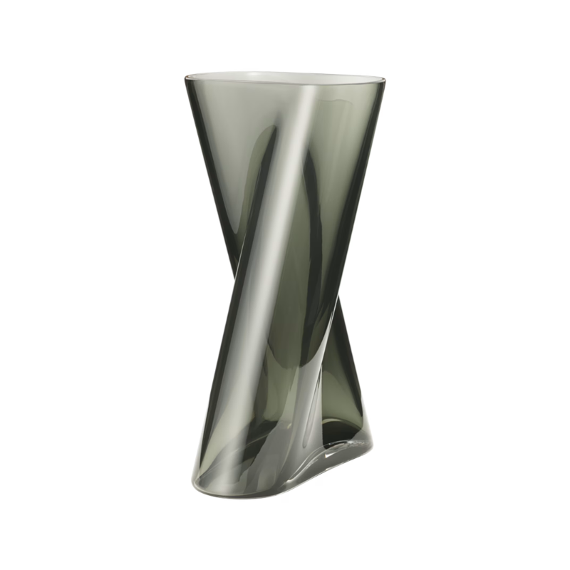 Georg Jensen Large Lituus Glass Vase