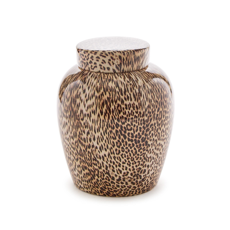 Leopard Jar