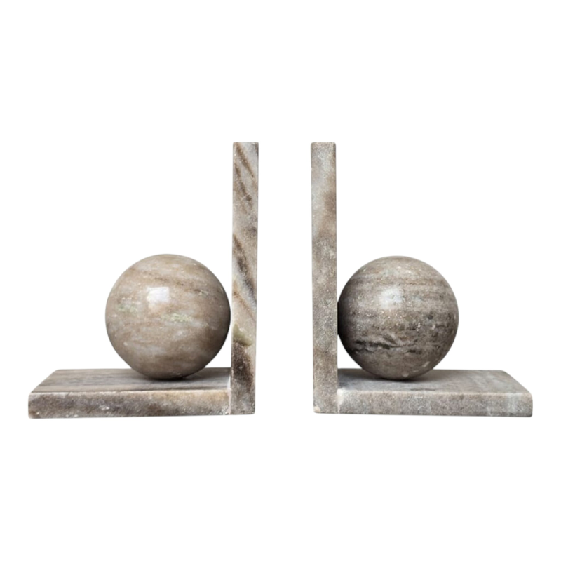 Set of 2 Ball on Base Bookends