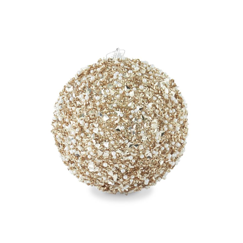 Large Champagne Sequins Ornament
