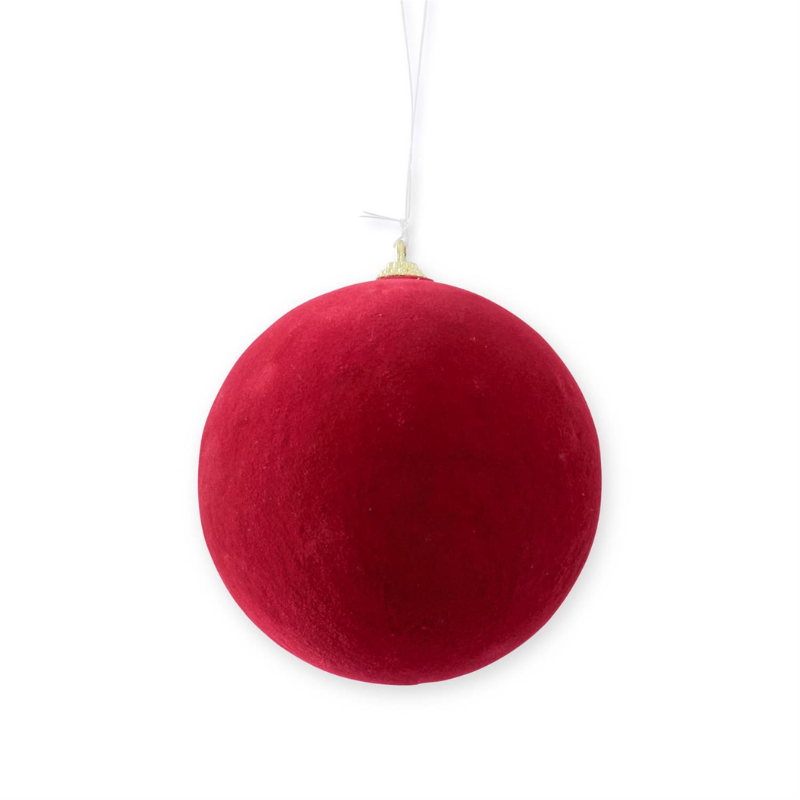 Burgundy Velvet Ornament