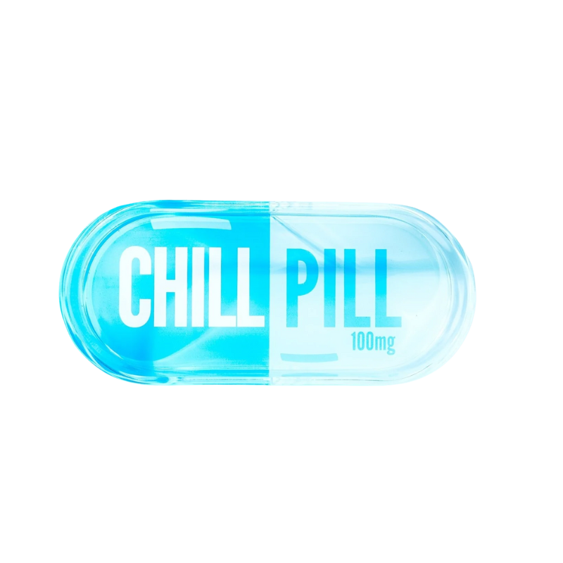 Blue Chill Pill Tray