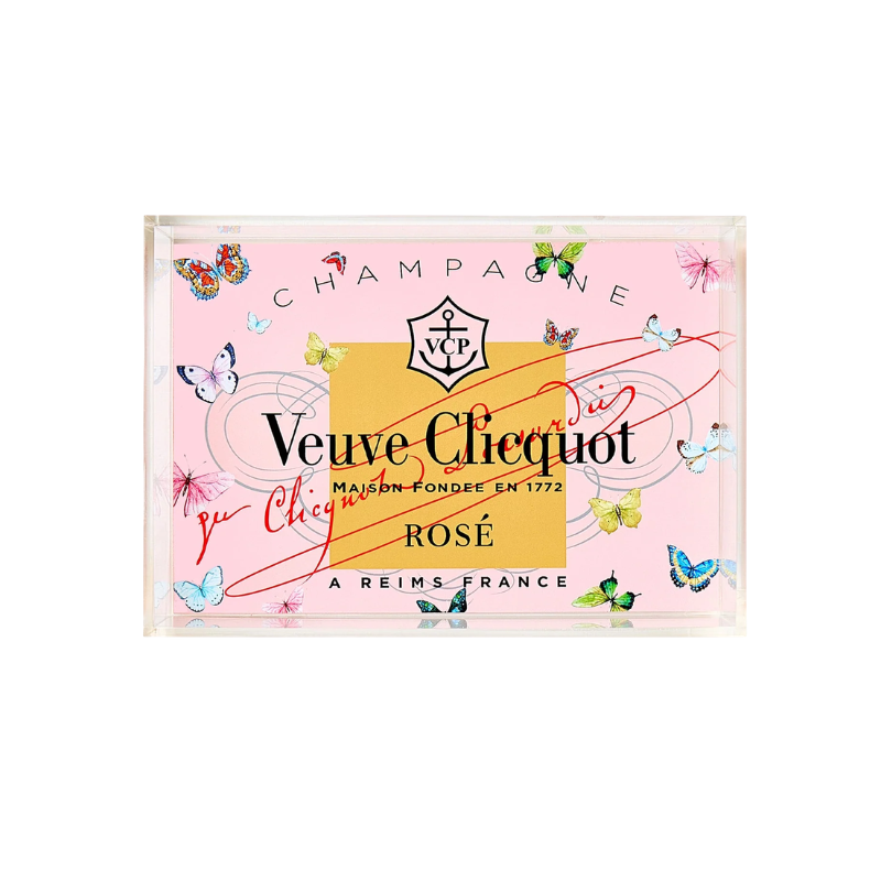 Small Rose Butterfly Tray