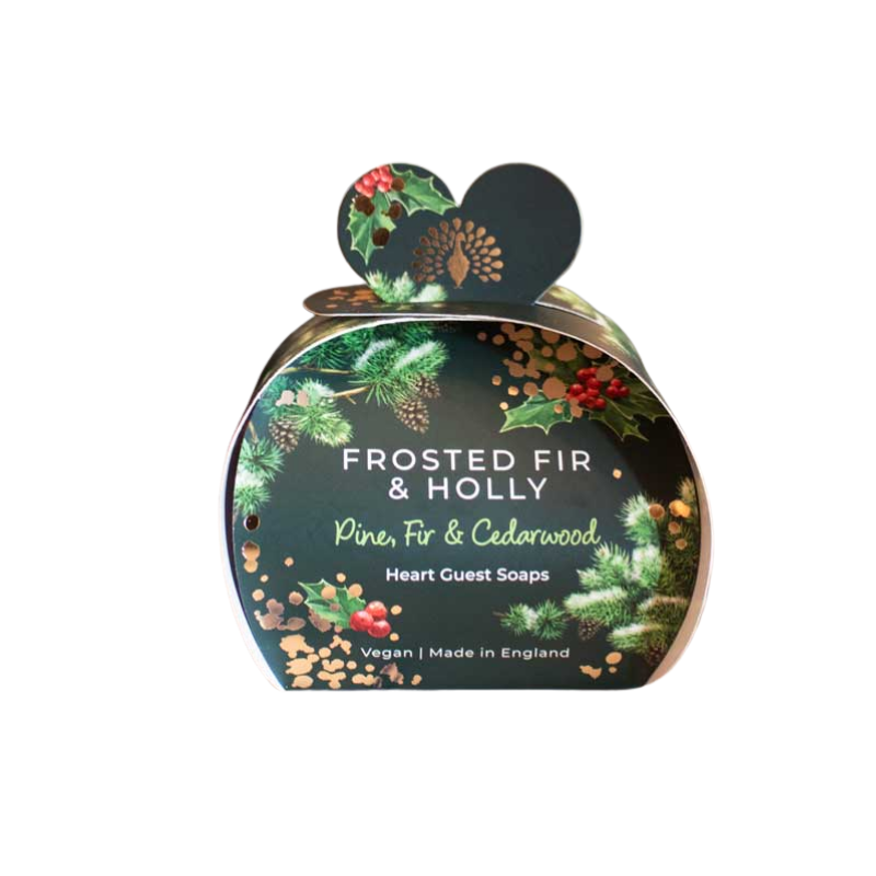Fosted Fir & Holly Guest Soaps