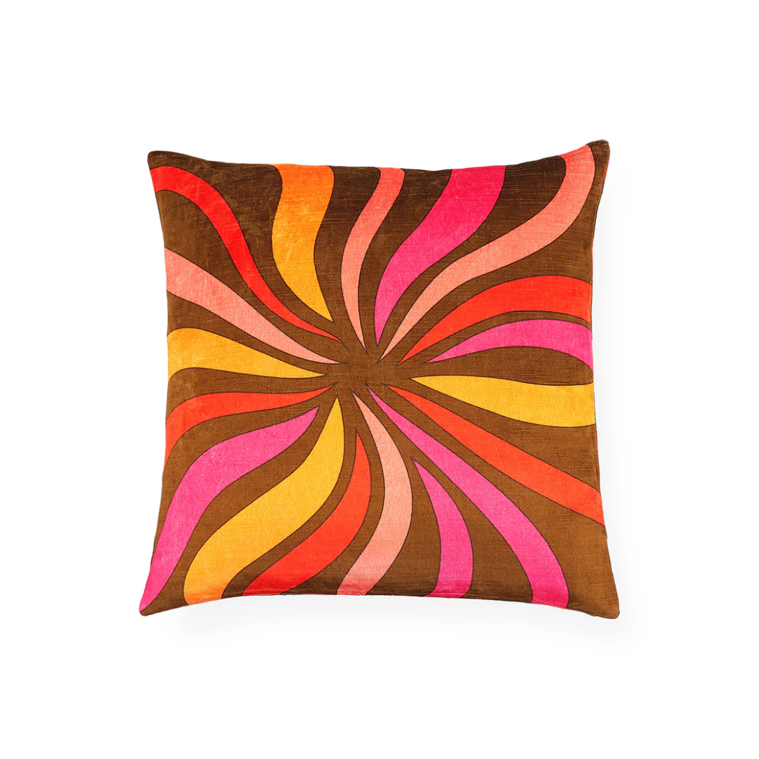 Jonathan Adler Madrid Flames Pillow