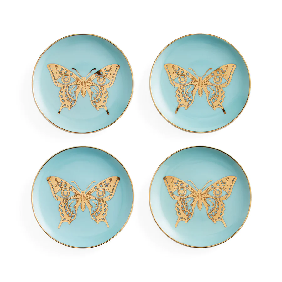 Jonathan Adler Mariposa Set of 4 Coasters