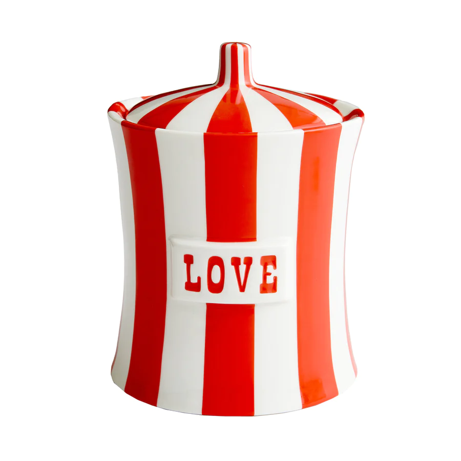 Jonathan Adler Vice Love Red Canister