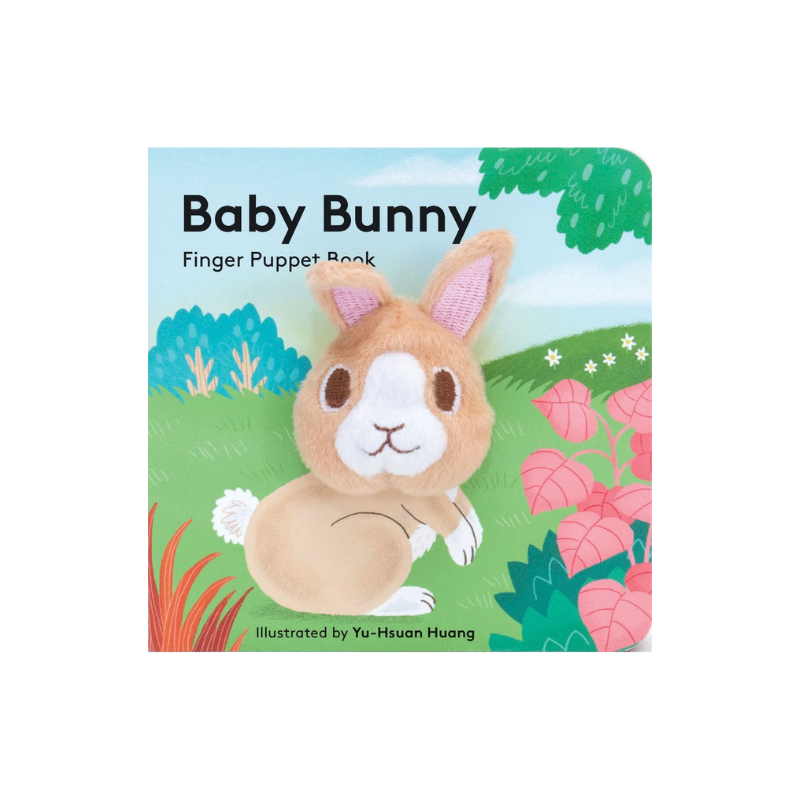 Baby Bunny Finger Puppet Book - Boutique Marie Dumas