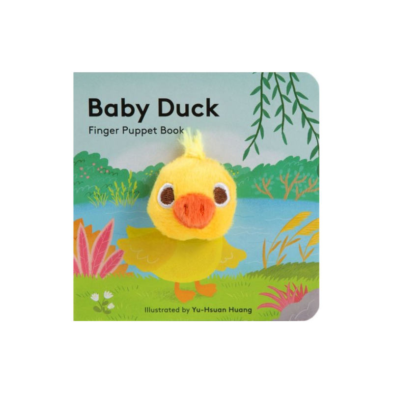Baby Duck Finger Puppet Book - Boutique Marie Dumas