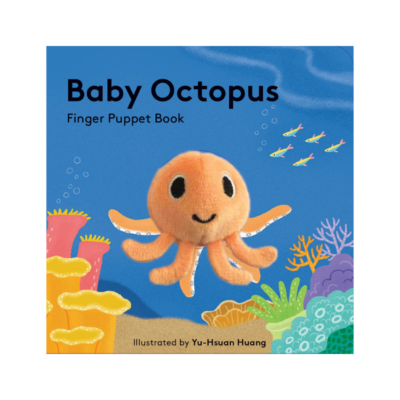 Baby Octopus Finger Puppet Book