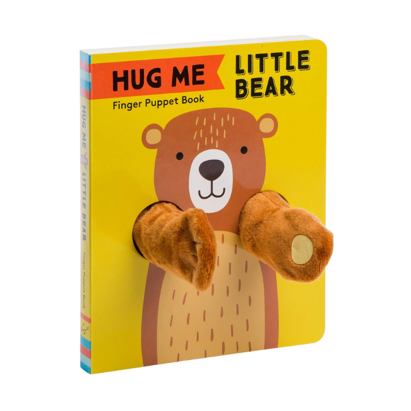 Hug Me Little Bear Puppet Book