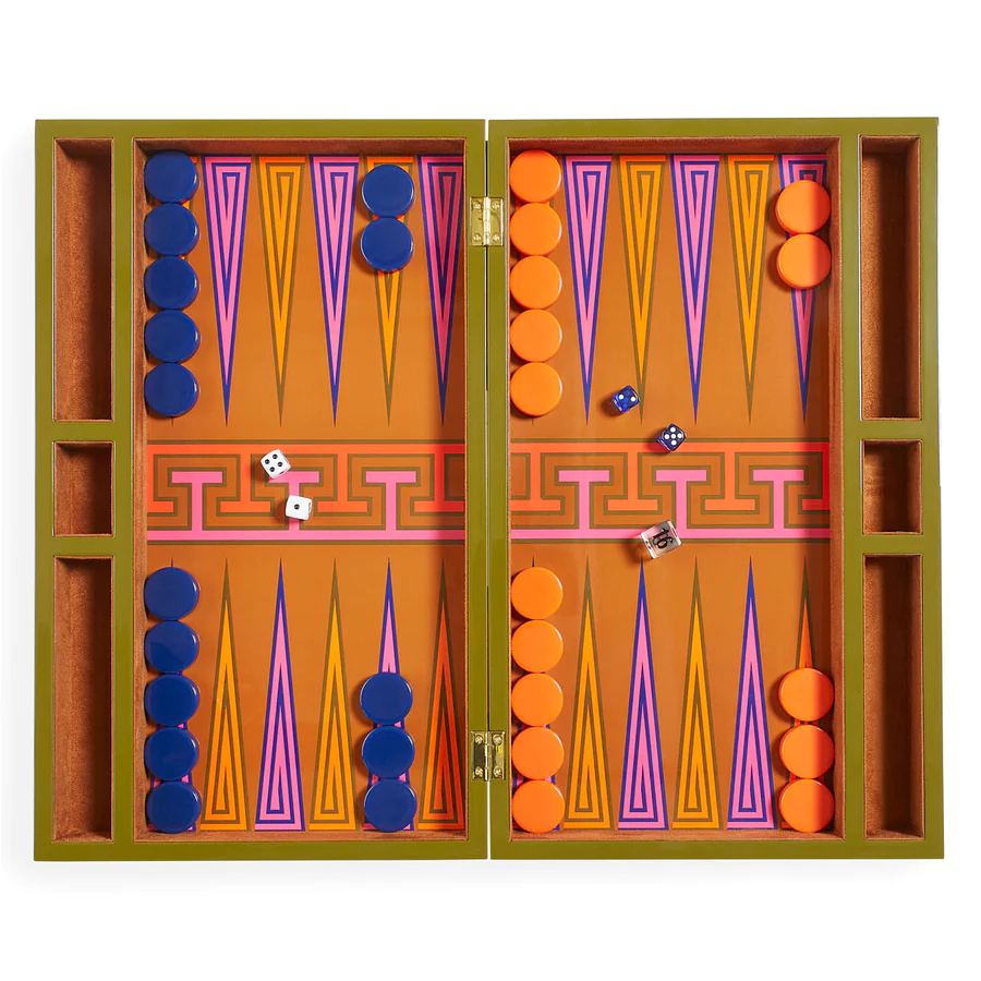 Jonathan Adler Madrid Backgammon Set