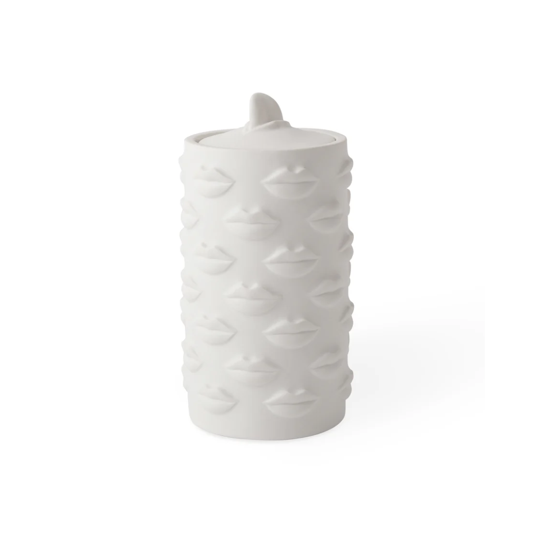 Jonathan Adler White Gala Cookie Jar