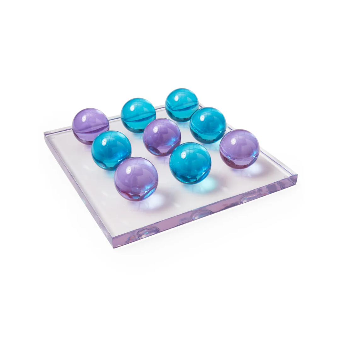 Jonathan Adler Acrylic Tic Tac Toe Set