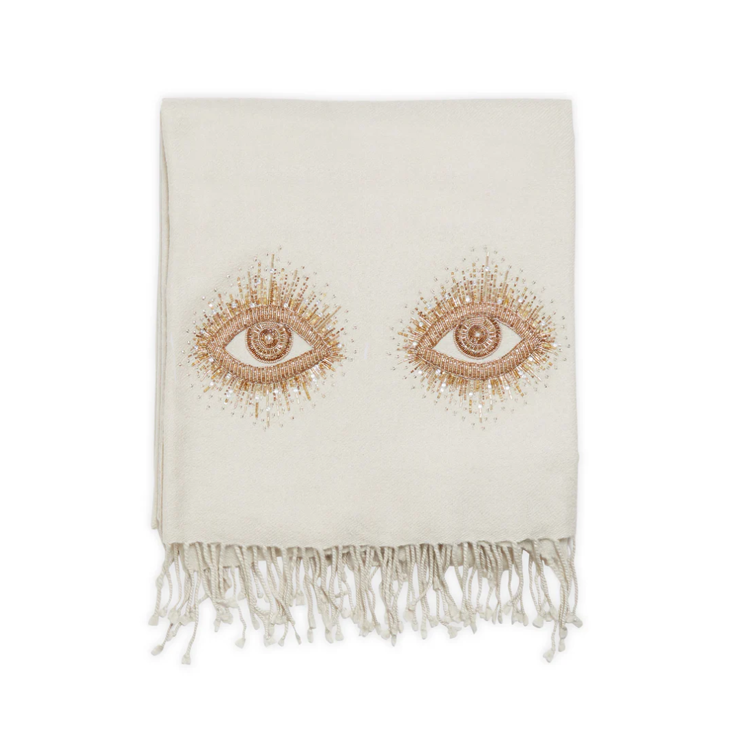 Jonathan Adler Muse Eyes Merino Wool Throw